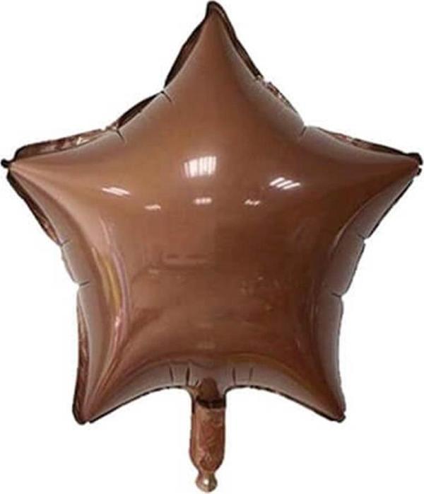 YILDIZ FOLYO BALON KARAMEL 18 INC - Image 1