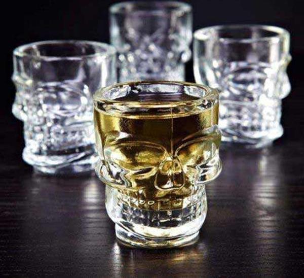 4'lü Kuru Kafa Shot Bardak Seti - Image 1