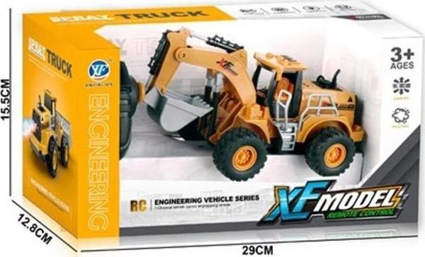 Nessiworld XF-Vardem Uzaktan Kumandalı Full Fonksiyon Şarjlı Buhar Atan Kazıcı -Yükleyici - Image 1