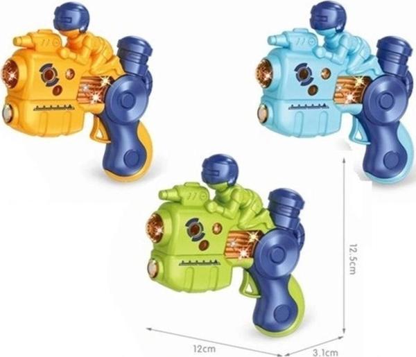 Nessiworld MXT-317- Vardem Işıklı ve Sesli Projeksiyonlu Adamlı Tabanca - Image 1