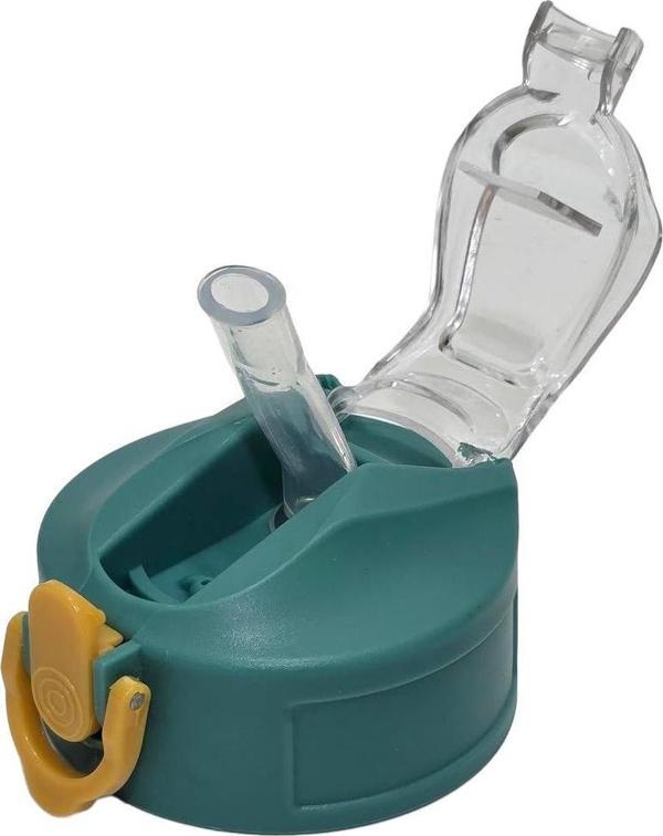 Otomatik Pipetli Su Matarası Yedek Kapağı 57mm Petrol Mavisi - Image 1