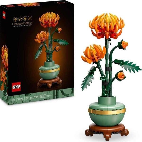 Nessiworld 10368 Lego icons - Krizantem - Chrysanthemum 278 parça +18 yaş - Image 1