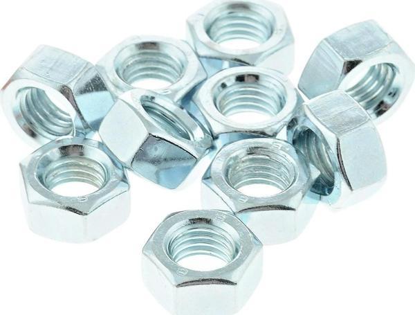 Ayaz M3 Çelik Somun DIN 934 Galvanizli 500 Adet - Image 1
