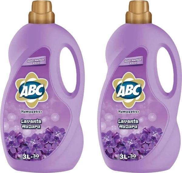 ABC Yumuşatıcı 3 lt Lavanta Huzuru x 2 Adet - Image 1