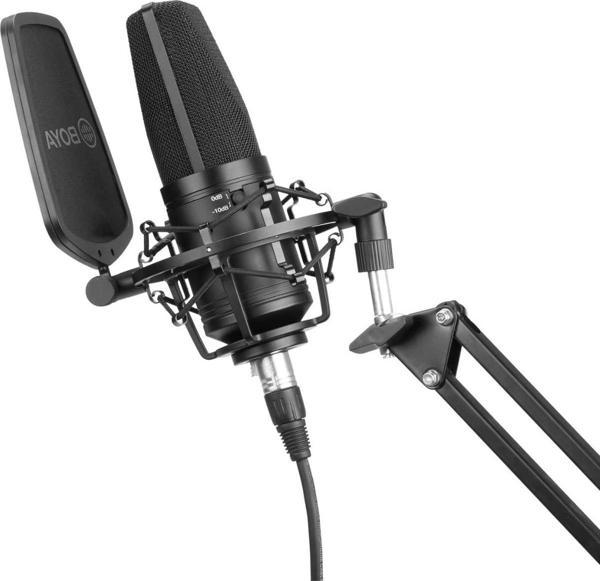 Boya BY-M1000 PRO Büyük Diyafram Condenser Mikrofon - Image 1