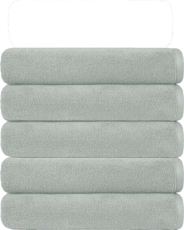 5 li Otel Banyo Havlusu Pamuklu 70X145 Cm Renkli 16/1 Avs 440 Gr - Image 1