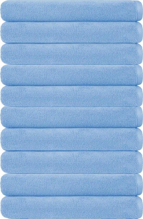 10 lu Otel Banyo Havlusu Pamuklu 70X145 Cm Renkli 16/1 Avs 440 Gr - Image 1