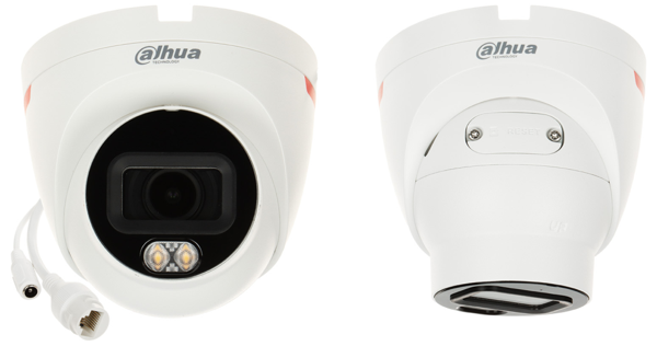 DAHUA  IPC-HDW2449TL-S-PRO  4Mpix, WizColor, 2,8mm Lens,H265+, 30Mt Gece Görüşü, IP67, Dahili Mikrofon, PoE Dome IP Kame - Image 1