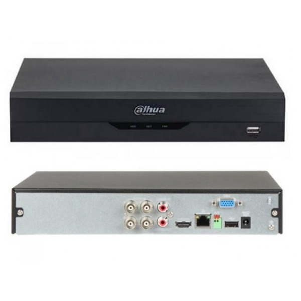 DAHUA XVR5104HS-5M-I3, 4Kanal, 5Mpix, H265+, 1 HDD Desteği, 5in1 DVR Cihazı - Image 1