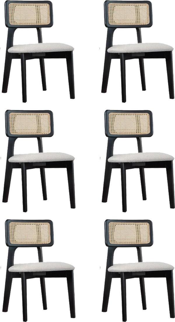 Kuzey Sandalye Ahşap Gürgen 6 Lı Set Cafe,Restaurant,Mutfak,Salon,Yemek Odası Sandalyesi  - Image 1