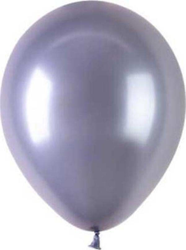 BALON RUSTİK DÜZ 12 İNC KÜL RENGİ 50 ADET - Image 1