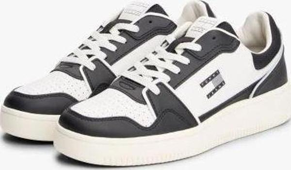 Tommy Jeans TJM RETRO BASKET Erkek Siyah Sneaker EM0EM01610BDS - Image 1