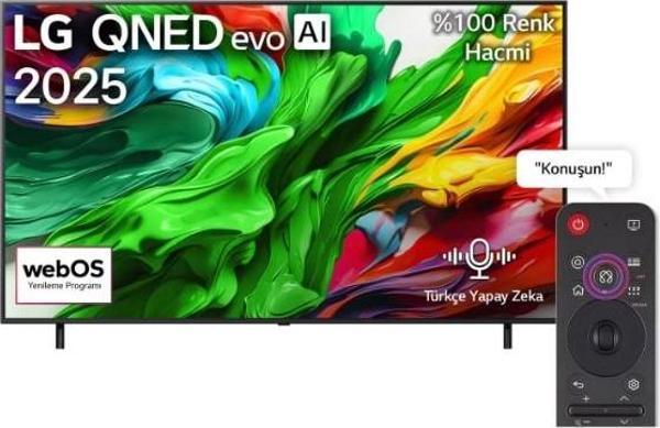 LG 65QNED86A 65'' 165 Ekran Uydu Alıcılı 4K Ultra HD Smart webOS QNED TV - Image 1