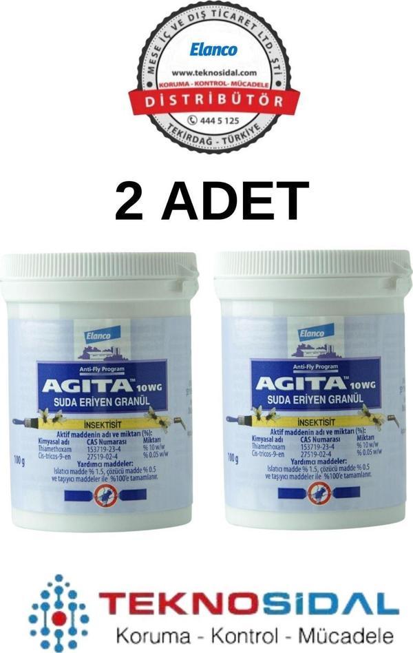 Agita 10 Wg 100 G Kara Sinek Ilacı 2 Adet | 100g X 2 | Distribütör Garantili | Orijinal Ürün - Image 1