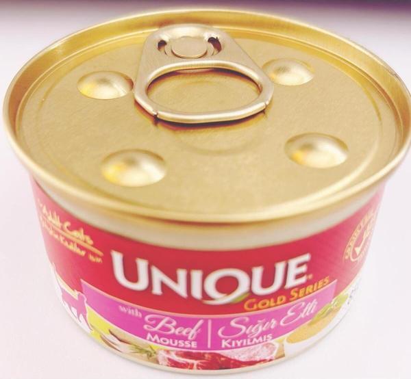 Gold Series Mousse Kıyılmış Beef Sığır Etli Tahılsız Kedi Konservesi 85 Gr X 6 Adet - Image 1