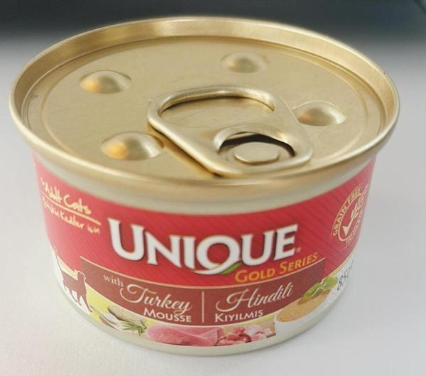 Gold Series Mousse Kıyılmış Hindili Tahılsız Kedi Konservesi 85 Gr X 6 Adet - Image 1