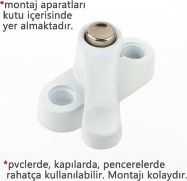 Büro Ev Bebek Güvenliği için Pvc Kapı Pencere Emniyet Çelik Kilidi - Image 1
