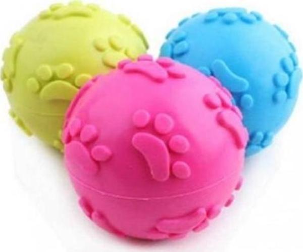 Büro Ev Evcil Hayvanı için Pati Desen Mini Köpek Isırma Topu - Image 1