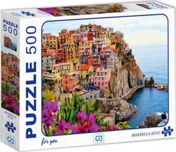 Manarola Köyü Puzzle 500 Parça - Image 1