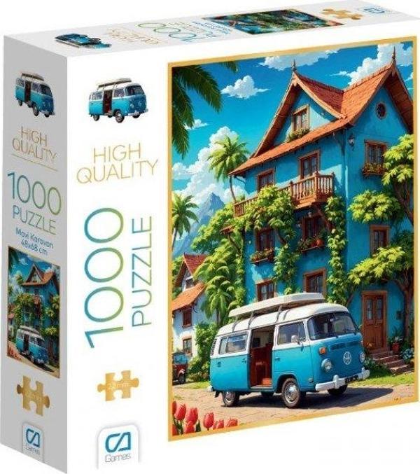 Mavi Karavan Puzzle 1000 Parça - Image 1