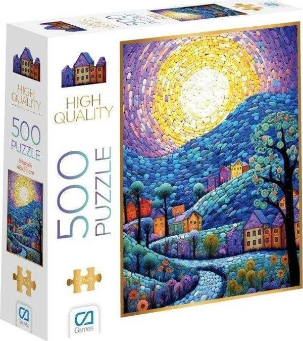 Mozaik Puzzle 500 Parça - Image 1