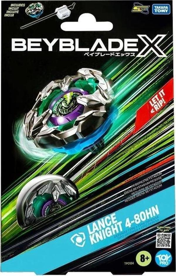 BEY04000 Beyblade 1li Set Lance Knight 4-80HN - Image 1