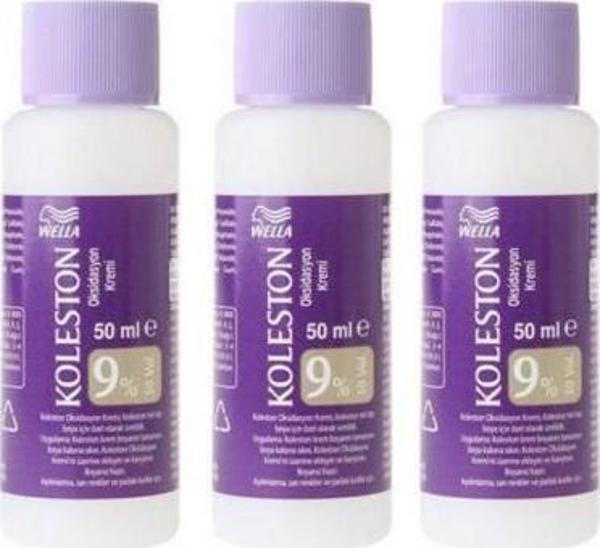 Koleston Peroksit 50 ml Oksidan 30 Volüm %9 3 Adet - Image 1