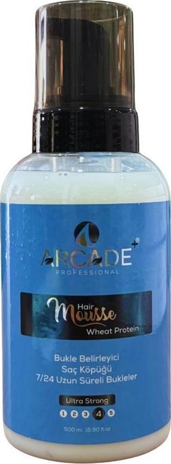 Arcade Ultra Strong Bukle Belirleyici Saç Köpüğü 500 Ml - Image 1