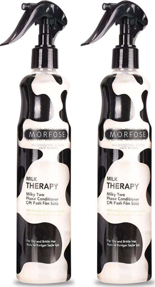 Morfose Milk Therapy Çift Fazlı Fön Sütü 400 ml 2 Adet - Image 1
