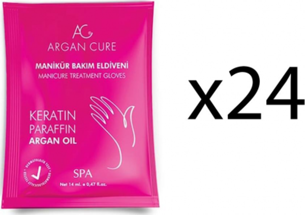Argan Cure Kremli Manikür Bakım Eldiveni 24 Çift - Image 1