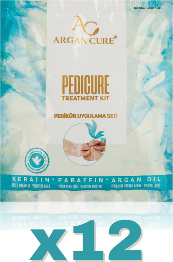 Argan Cure Pedikür Uygulama Seti 12 Çift - Image 1