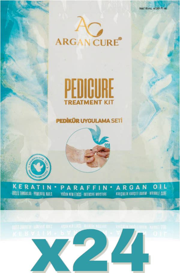 Argan Cure Pedikür Uygulama Seti 24 Çift - Image 1