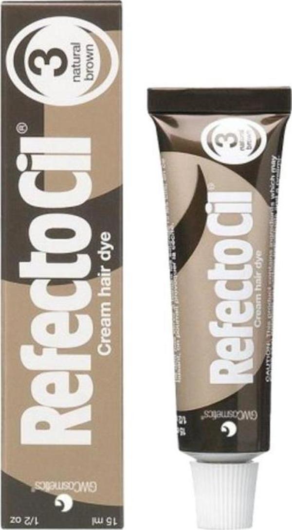 RefectoCil Kaş Boyası 15 Ml - 3 Kahve - Image 1
