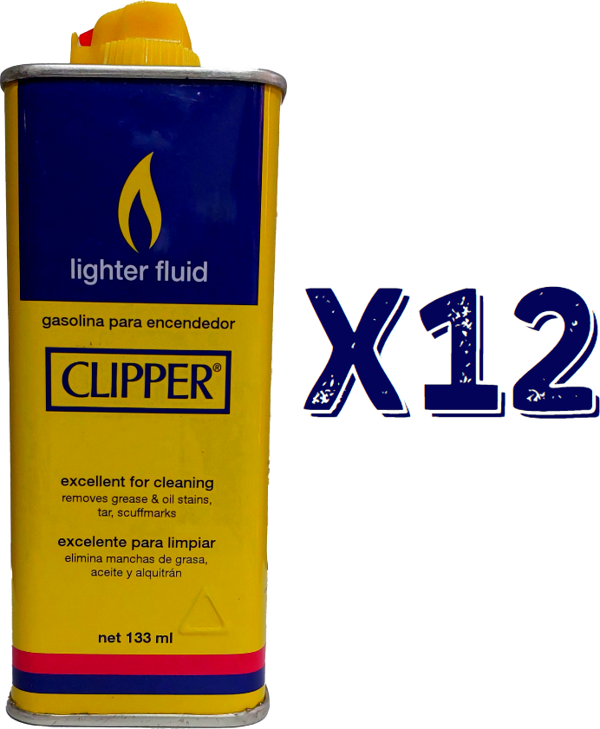 Clipper Çakmak Benzini 133 Ml 12 Adet - Image 1