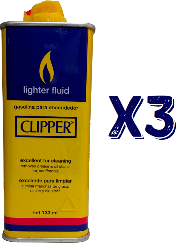 Clipper Çakmak Benzini 133 Ml 3 Adet - Image 1