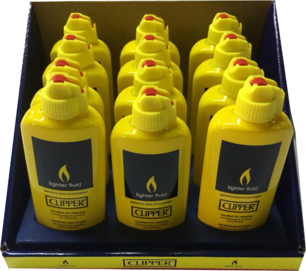 Clipper Çakmak Benzini 80 Ml Plastik Şişe 12'li Paket (1 Kutu) - Image 1