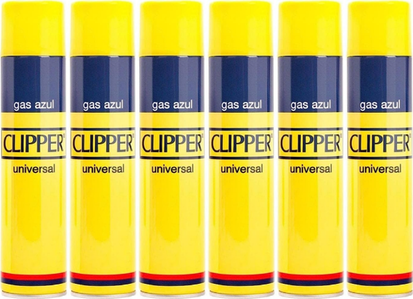 Clipper Çakmak Gazı 250 Ml Gas Azul 6 Adet - Image 1