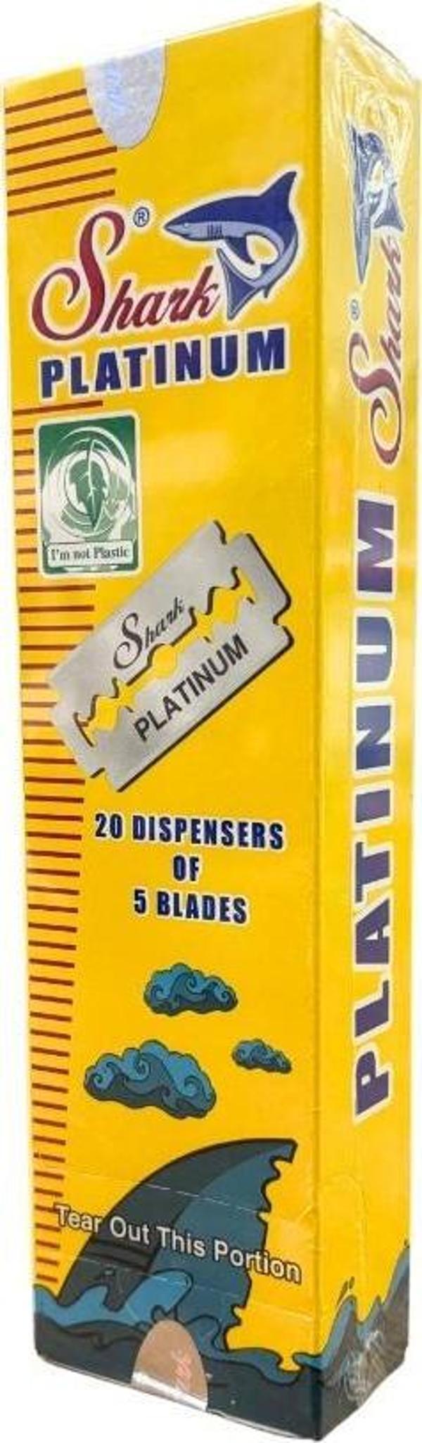 Shark Platinium Bütün Berber Jileti 100'lü Paket - Image 1