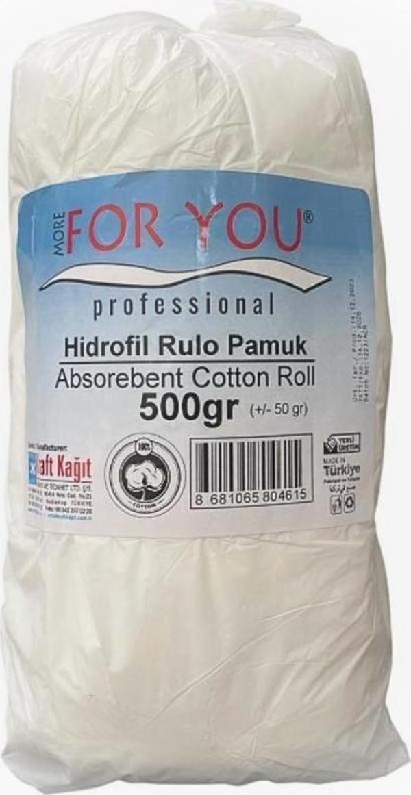 More For You Hidrofil Rulo Pamuk 500 Gr - Image 1
