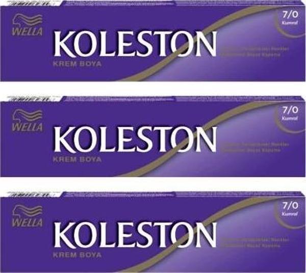 Koleston Tüp Boya 50 ml - 7.0 Kumral 3 Adet - Image 1