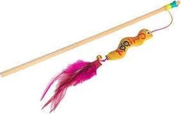 Matatabi Cats Wormy Sesli ve Doğal Matatabili Peluş Kedi Oyuncağı 17 cm  - Image 1