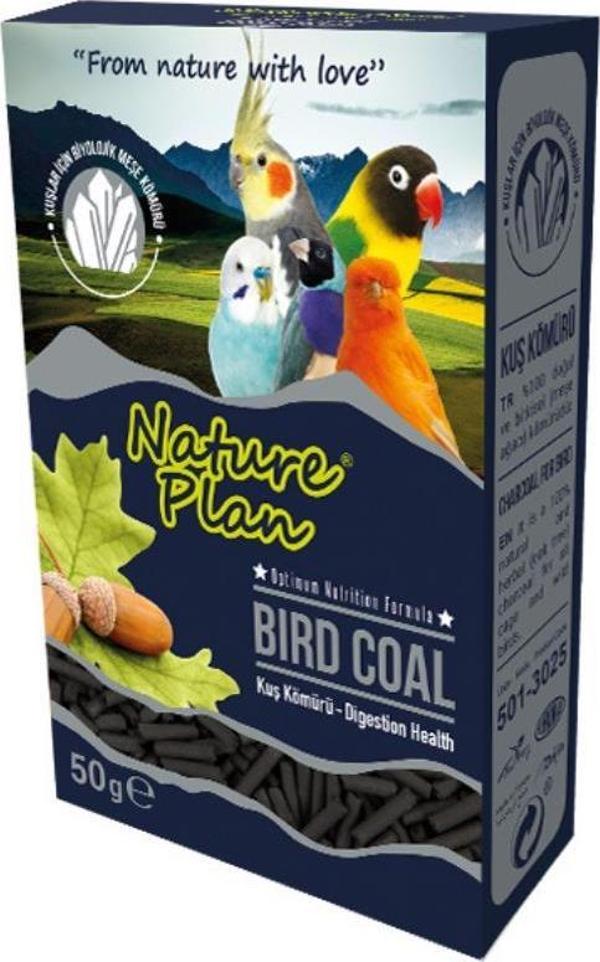 Nature Plan Bird Coal Kuş Kömürü 50 Gr - Image 1