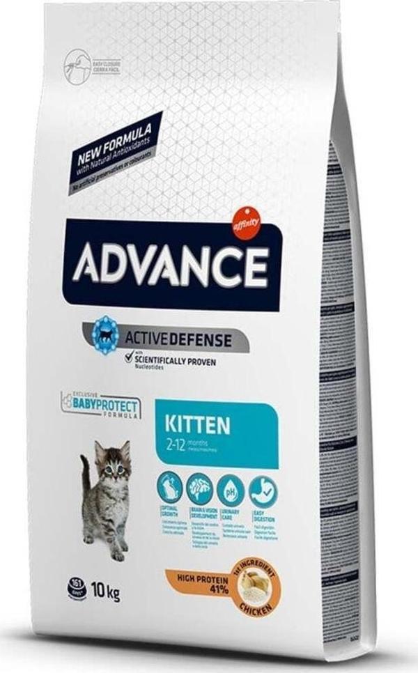 Kitten Tavuklu Ve Pirinçli Yavru Kedi Maması 10 Kg - Image 1