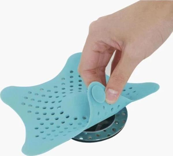 Silikon Süzgeçli Lavabo Küvet Yıldız Lavabo Tıkacı - Image 1