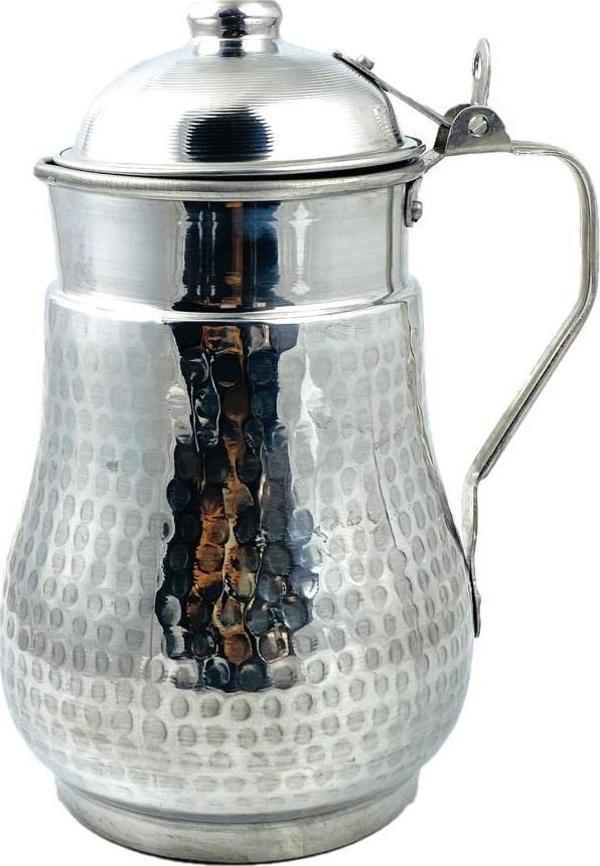 Alüminyum Dövme Desenli Kapaklı Sürahi 2250ml - Image 1