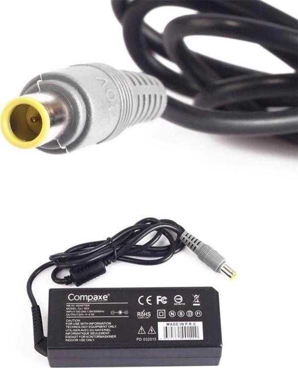Compaxe CLI-603 20V 4.5A 7.9-5.5 Notebook Adaptörü - Image 1