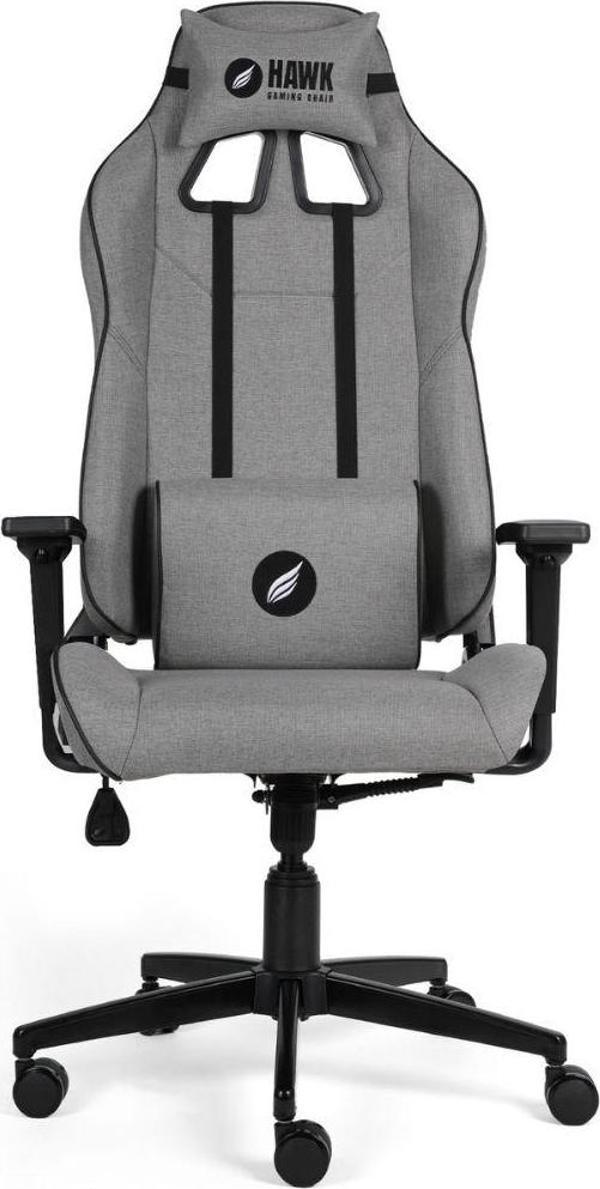 Hawk Gaming Chair Fab v1 3D Kolçak Kumaş Gri Gaming (Oyuncu) Koltuğu - Image 1