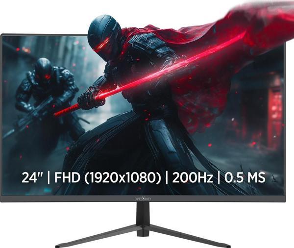 James Donkey Rion R20 24" 200Hz 0.5Ms FHD VA Curved Gaming Monitör (Sıfır Ölü Piksel Garantili) - Image 1