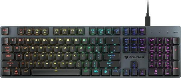 Cougar CGR-WO1MI-LUX Luxlım İngilizce Q Kablolu Gaming (Oyuncu) Klavye  - Image 1