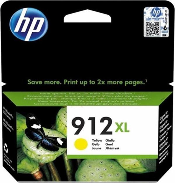 HP 3YL83AE (912XL) Yüksek Kapasiteli Sarı Mürekkep Kartuş 825 Sayfa - Image 1